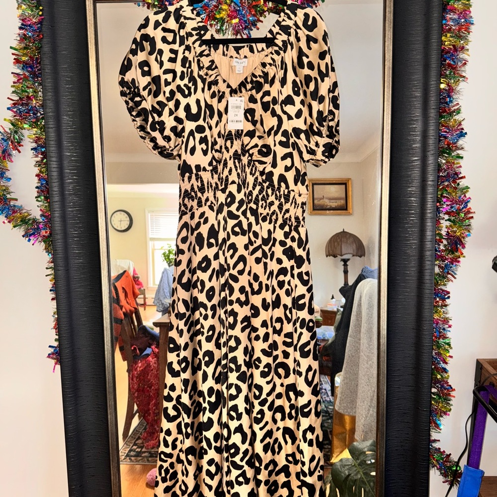 Leopard Print Dress